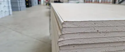 Trasdosado: placas de yeso laminado
