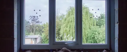 Ventana nueva recién colocada
